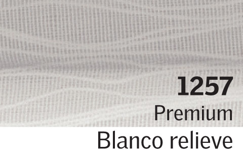 1257 Premium Blanco Relieve